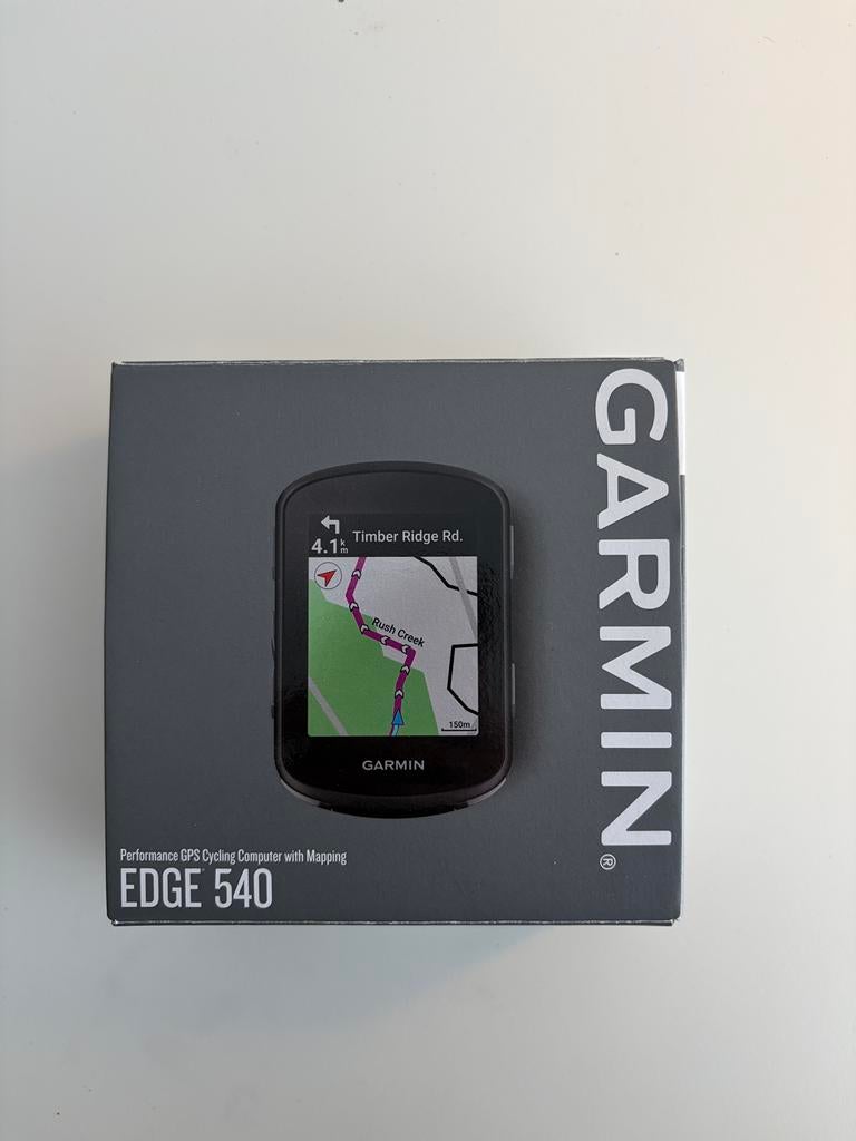 Garmin edge 540, Ophalen, Zo goed als nieuw
