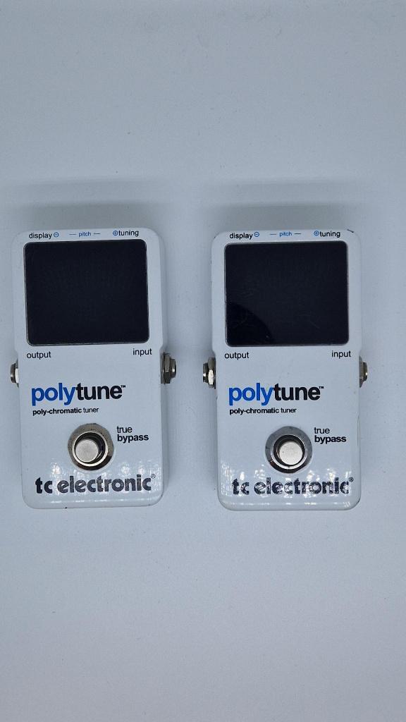 2x Tc Electronic Polytune, Muziek en Instrumenten, Effecten, Ophalen of Verzenden, Gebruikt, Overige typen
