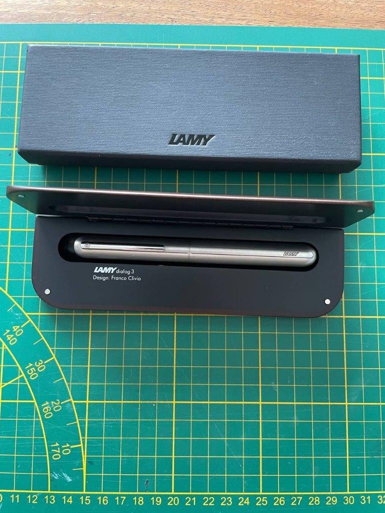 Lamy Dialog3 Palladium fountain pen, Verzamelen, Pennenverzamelingen, Ophalen of Verzenden