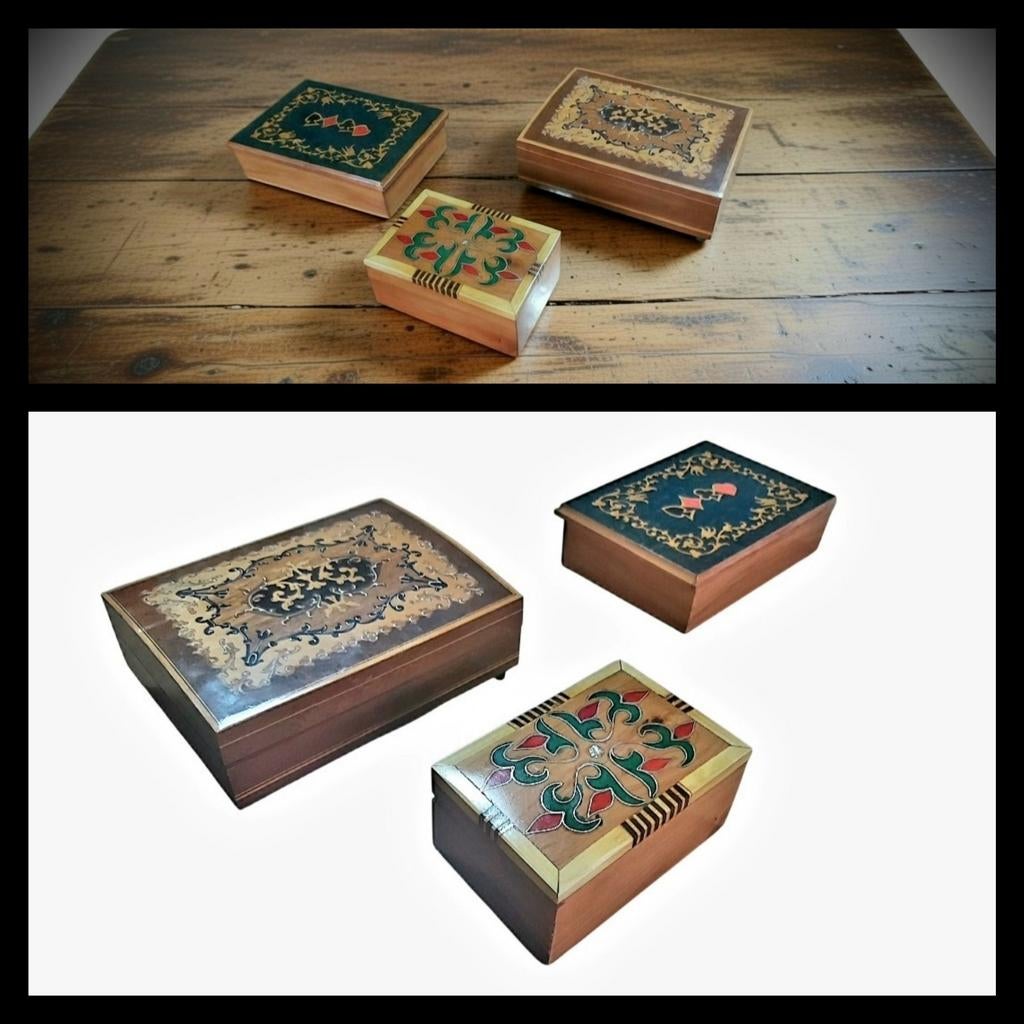 Boîtes à bijoux de collection, Antiquités & Art, Enlèvement ou Envoi