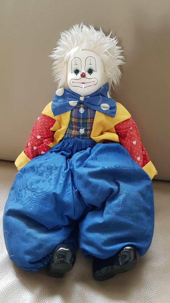 Mooie decoratieve stenen clown, Collections, Poupées, Enlèvement, Poupée