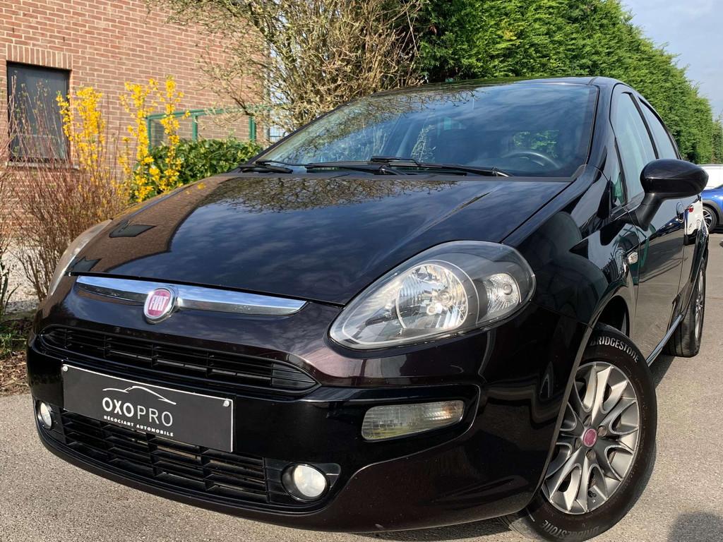 Fiat Punto 1.3 Multijet / Airco / Cruise / PRIX EMPORTER /, Auto's, Fiat, Euro 5, Stof, Gebruikt, Zwart