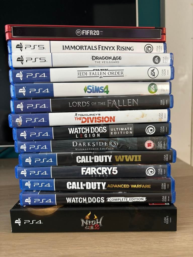 Ps4 en ps5 games, Consoles de jeu & Jeux vidéo, Jeux | Sony PlayStation 4, Enlèvement ou Envoi, Comme neuf