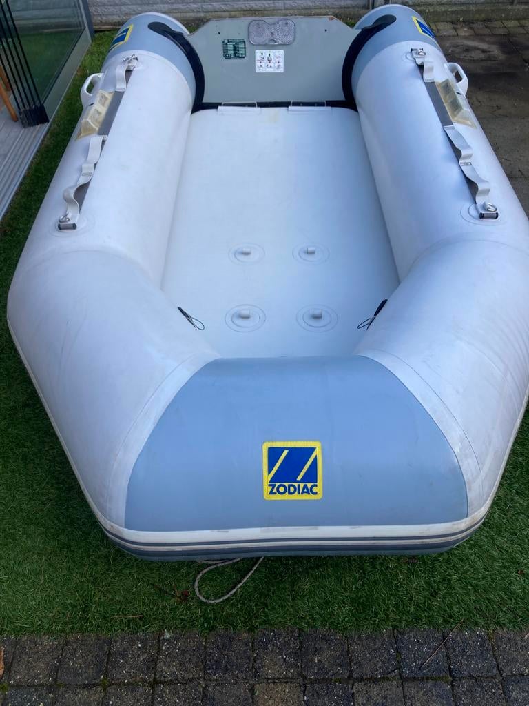 Zodiac rubberboot - voor middagje varen of handige klusser, Watersport en Boten, Rubberboten, Ophalen, Gebruikt, Airdeck, Zodiac