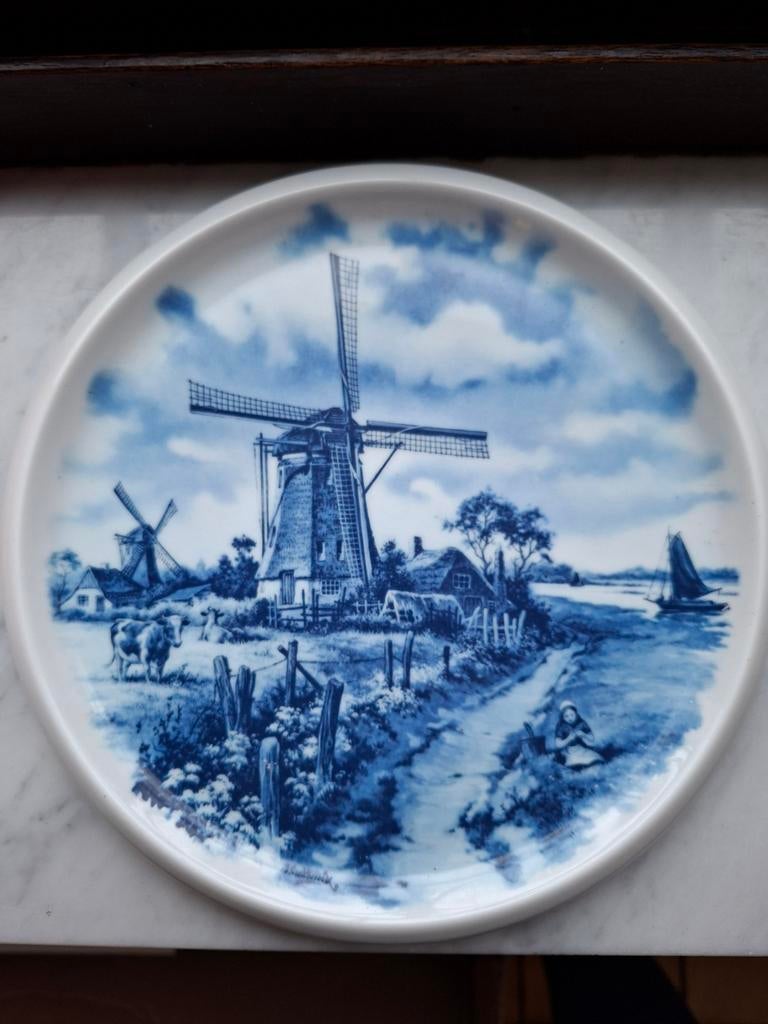 Delftse schotel, intact, Antiek en Kunst, Ophalen