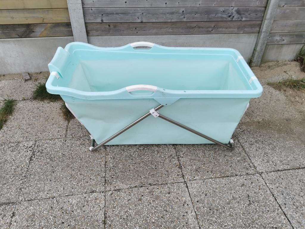 opvouwbaar bad, Ophalen