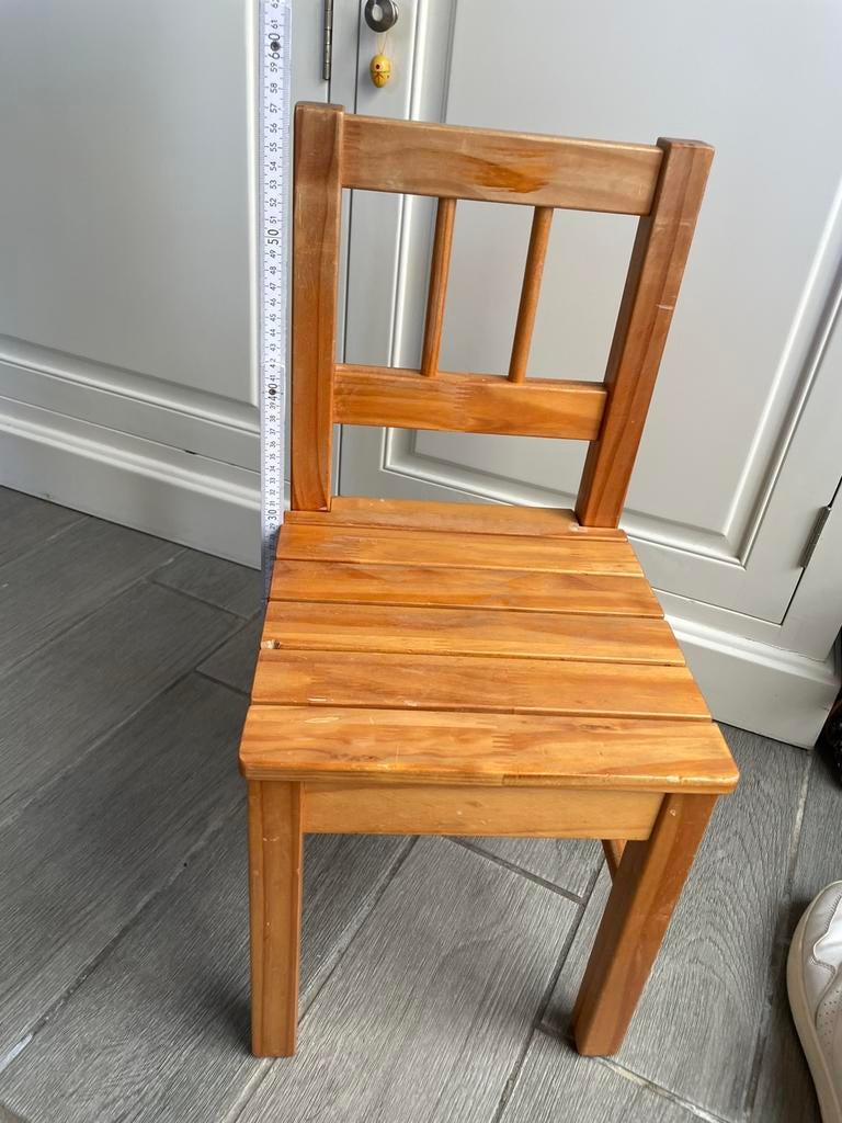 Volhouten kinderstoeltjes ( 2 stuks), Kinderen en Baby's, Ophalen, Zo goed als nieuw