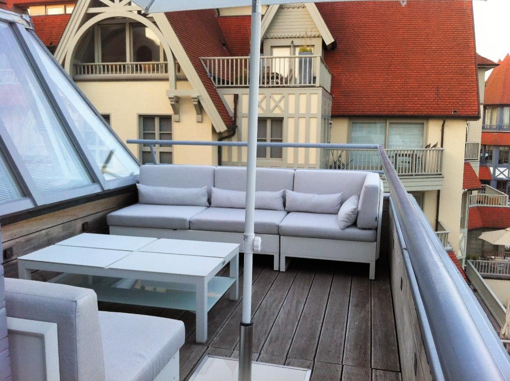 Meubili Sofa outdoor, Ophalen, 5 zitplaatsen, Gebruikt, Aluminium