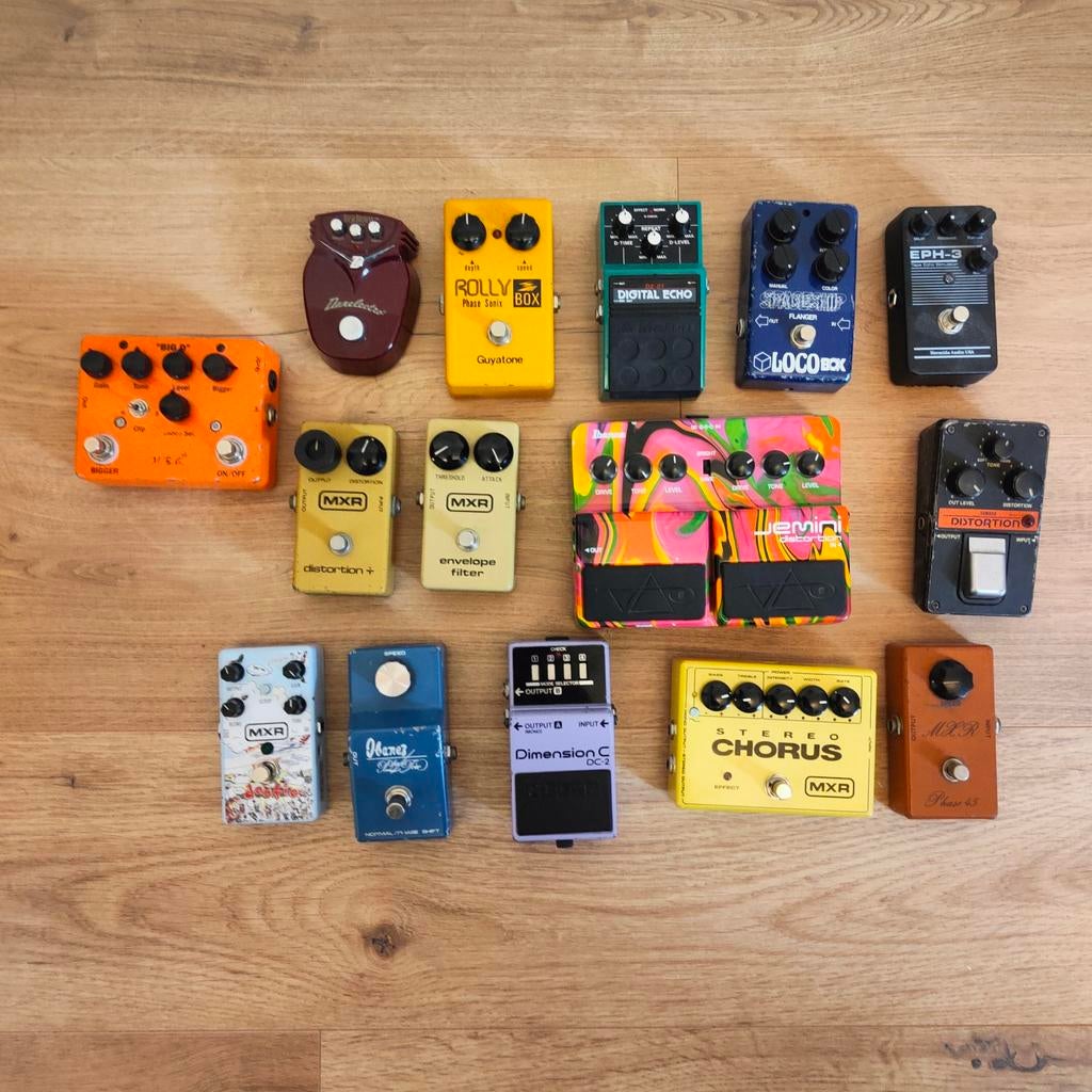 Uitdunning Effecten - Ibanez, MXR, Boss, en meer!, Muziek en Instrumenten, Effecten, Ophalen of Verzenden, Zo goed als nieuw, Delay of Echo