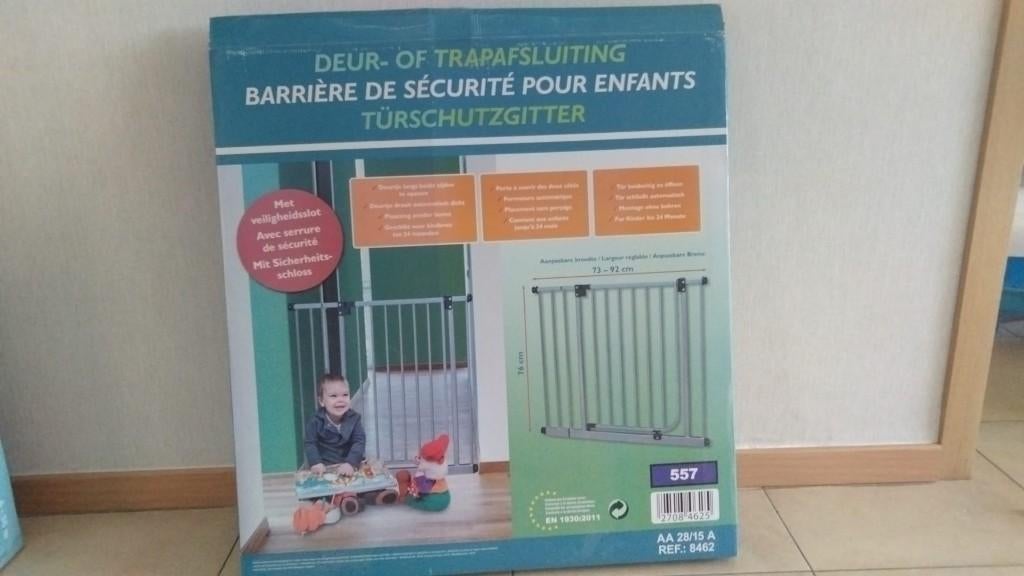 Trap - deurhekje, Kinderen en Baby's, Traphekjes, Ophalen, Klemhekje, Minder dan 100 cm, Nieuw