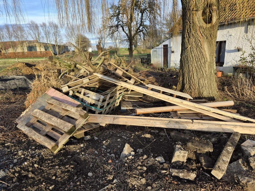 Gratis paletten, Ophalen