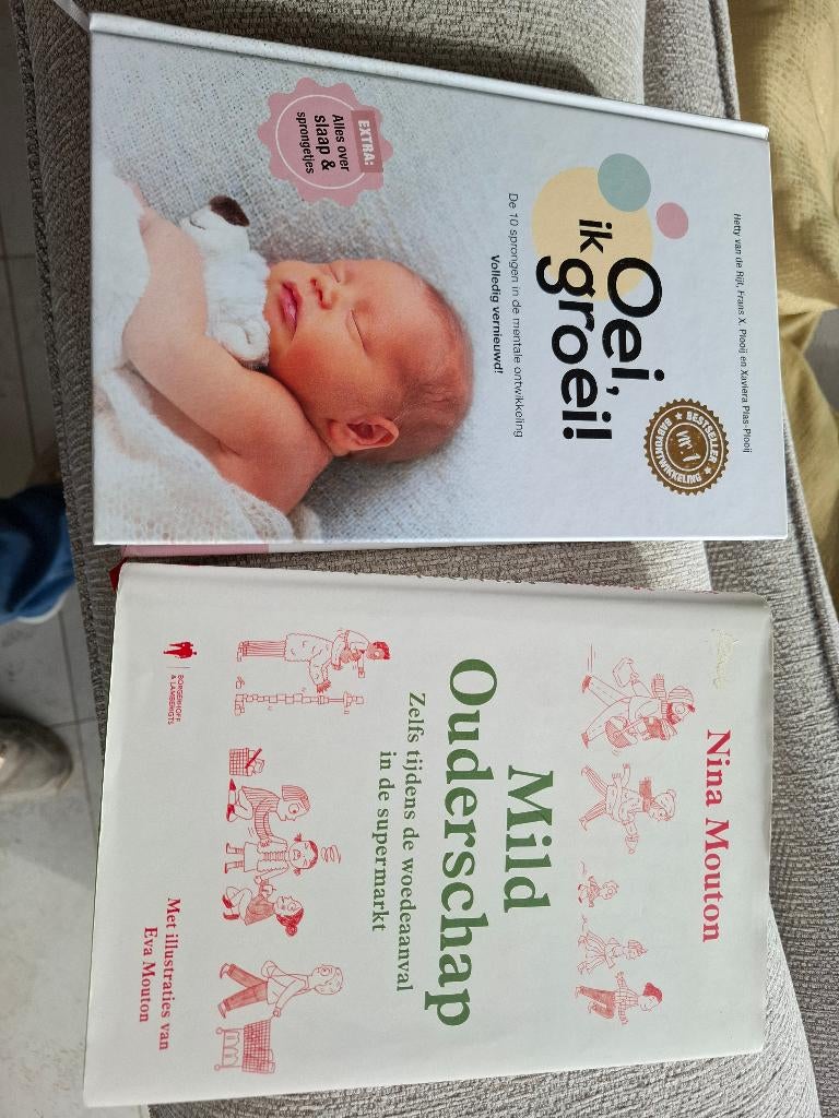 Oei ik groei en mild ouderschap boeken, Ophalen, Zo goed als nieuw, Opvoeding tot 6 jaar