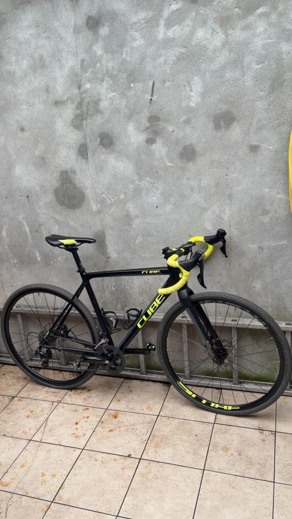 Cube Gravel/Race Fiets Zwart/Geel, Ophalen, Zo goed als nieuw, Overige merken