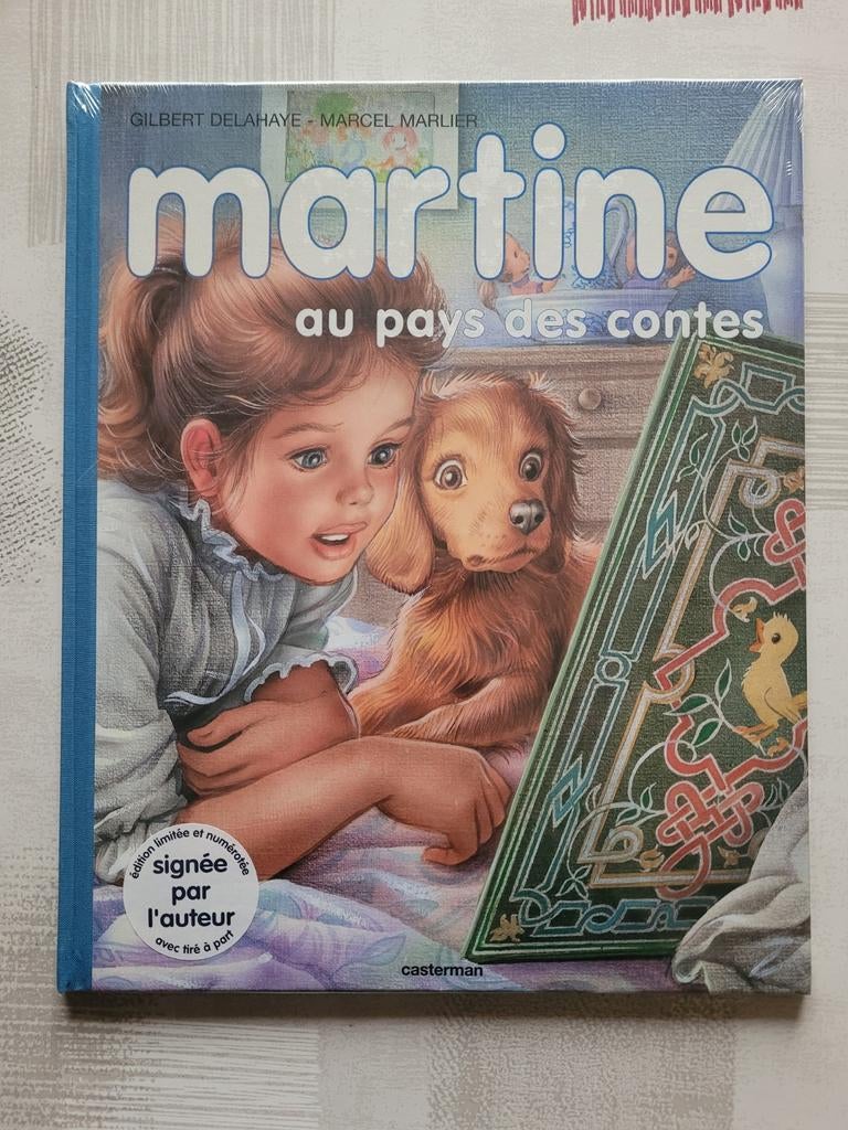 Martine au pays des contes Marlier tirage luxe signé, Livres, Enlèvement ou Envoi