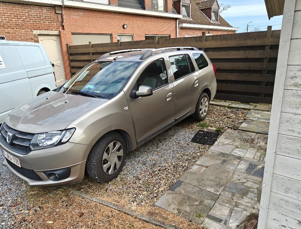 Dacia stationwagen auto break koffer klapdeksel en trekhaak, Auto's, Euro 5, Bedrijf, Zilver of Grijs, Logan MCV