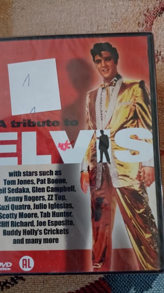 Elvis dvd. a tribute to Elvis (nieuw+sealed), Cd's en Dvd's, Alle leeftijden, Ophalen of Verzenden, Nieuw in verpakking, Muziek en Concerten