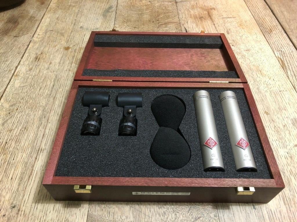 Micro Neumann KM 184 - Paire Stéréo Assortie, Musique & Instruments, Microphones, Enlèvement ou Envoi, Neuf, Micro chant