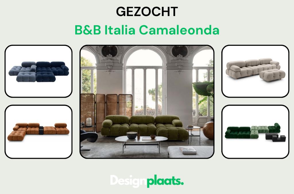 GEZOCHT: B&B Italia Camaleonda - Directe Inkoop, Ophalen of Verzenden, Hoekbank, Bankstel Bank Zetels Sofa Hoekbank Design bank