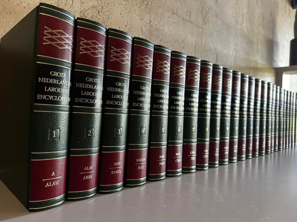 Grote Nederlandse Larousse Encyclopedie (compleet), Boeken, Encyclopedieën, Ophalen, Gelezen, Algemeen, Complete serie