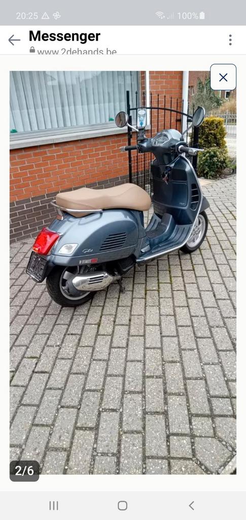 Vespa 125, Motoren, Particulier