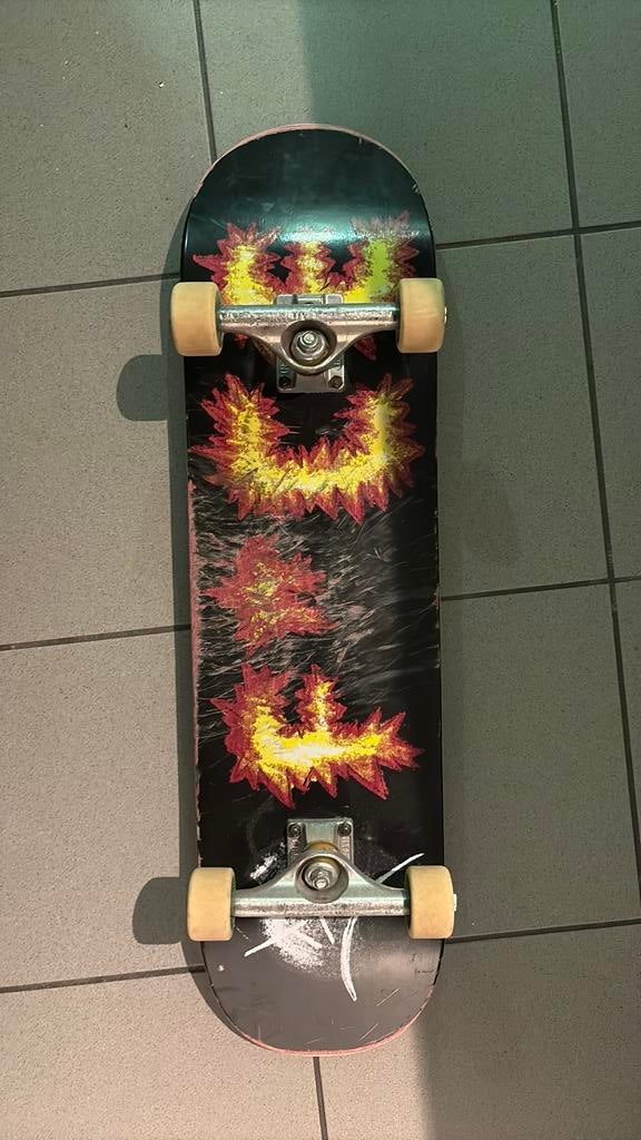 Trunks: independent wheels: spidfire deck: f*ce, Ophalen, Gebruikt, Skateboard, Longboard