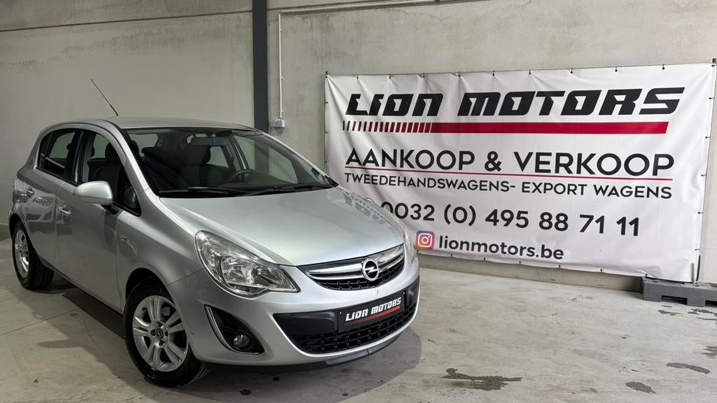 Opel Corsa 1.2 İ | Cruise Controle | Full Onderhoud, Auto's, Voorwielaandrijving, Stof, Zwart, Bedrijf