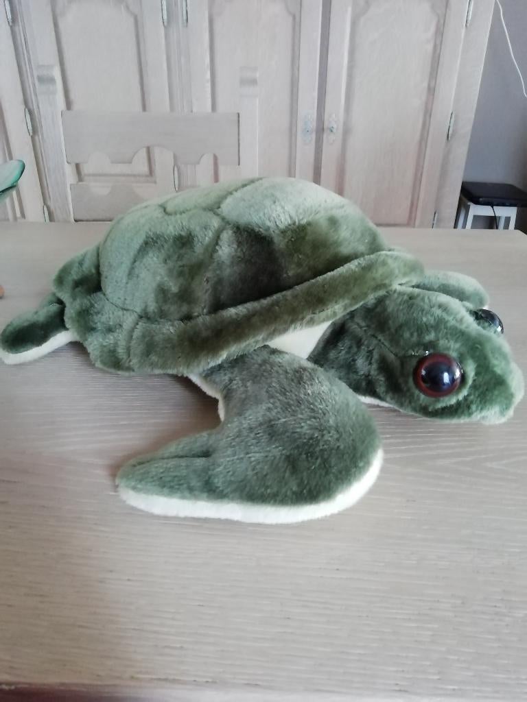 knuffel " grote schildpad, Kinderen en Baby's, Speelgoed | Knuffels en Pluche, Ophalen of Verzenden, Zo goed als nieuw, Overige typen