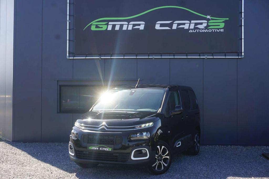 Citroën Berlingo 1.2 Benzine -5 Zit-Navi-Airco-360cam-Garan, Auto's, Stof, Gebruikt, 1199 cc, Citroën