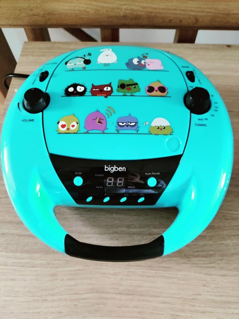 Bigben Draagbare radio en CD-speler , Audio, Tv en Foto, Cd-spelers, Ophalen