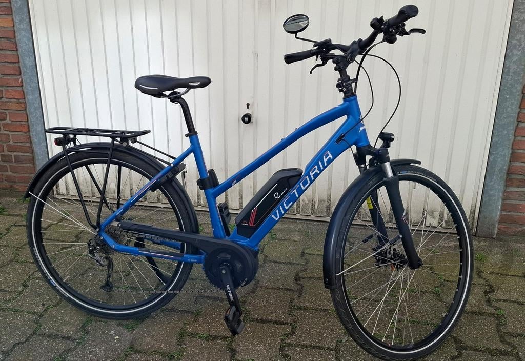 Elektrische fiets merk Victoria, weinig km op Teller.maat 53, Zo goed als nieuw, 51 tot 55 cm, 50 km per accu of meer, Ophalen