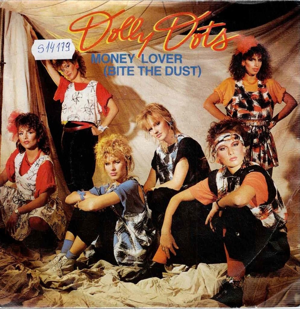 Vinyl, 7"  /  Dolly Dots – Money Lover (Bite The Dust), Enlèvement ou Envoi, Autres formats