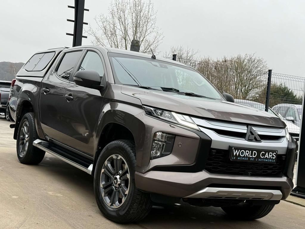 Mitsubishi L200 2.3 DI-D 4WD-II TVAC*BTWIN BOITE AUTO HARD-T, Autos, Cuir, Argent ou Gris, Achat, Entreprise