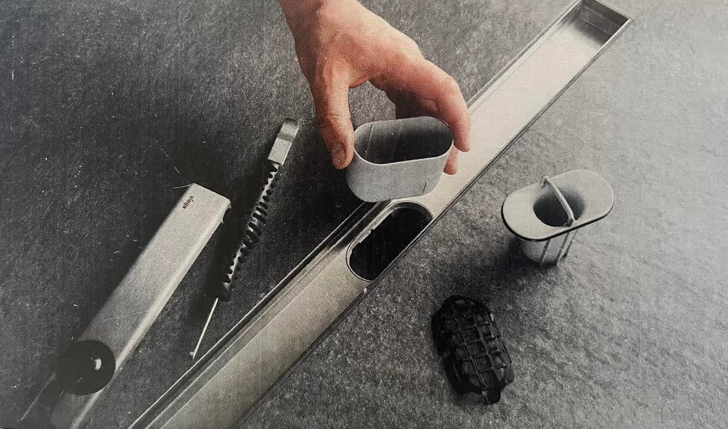 Viega Advantix douche lijngoot, Ophalen, Nieuw, Douche