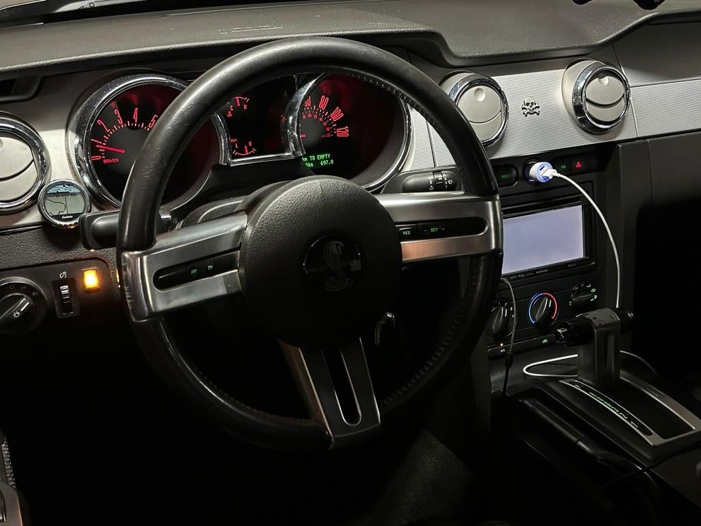 Ford Mustang 4.0i LPG | SHELBY LOOK | BORLA UITLAAT | UNIEK!, Auto's, Automaat, 4 zetels, Achterwielaandrijving, Zwart