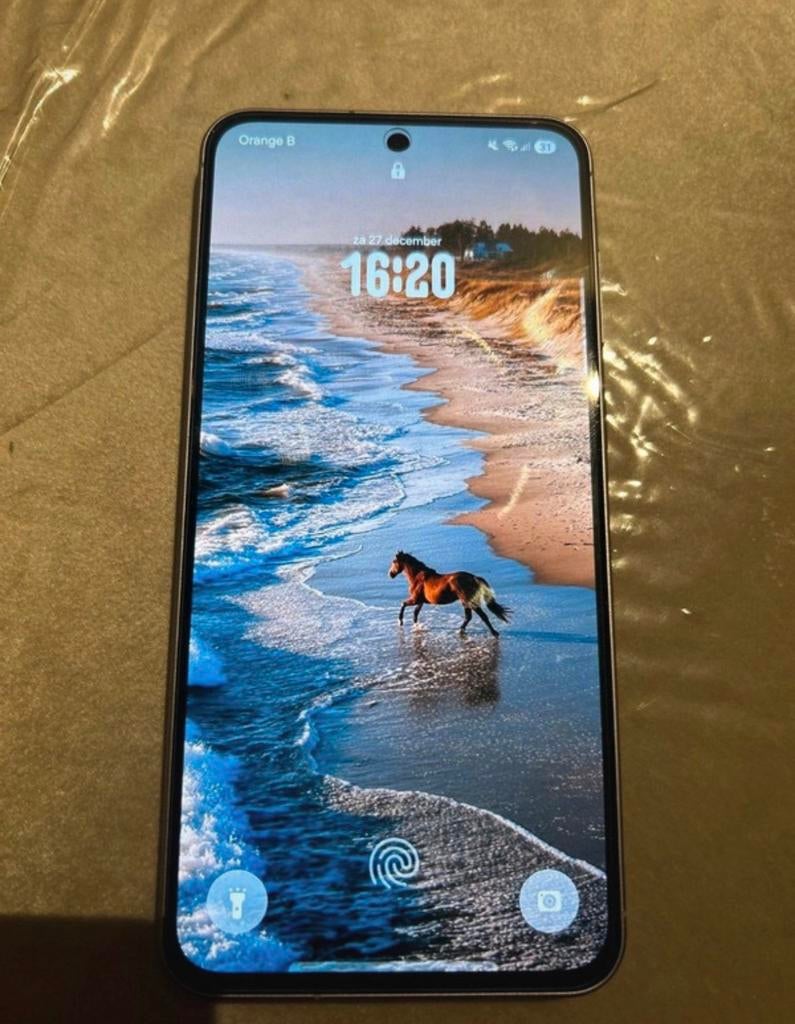 Samsung A 56 roos 128 GB, Telecommunicatie, Mobiele telefoons | Samsung, Ophalen, Touchscreen, Zo goed als nieuw, Zonder abonnement