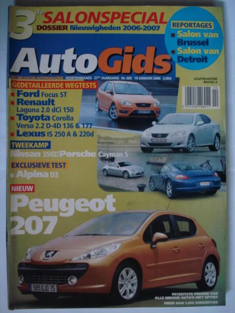 AutoGids 685, Envoi, Utilisé, Général