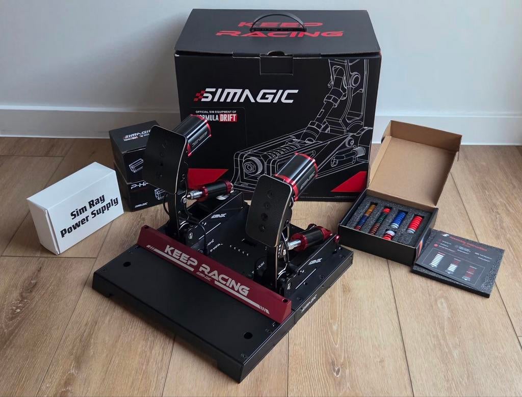 Simagic P1000 Dual + Haptics, Ophalen