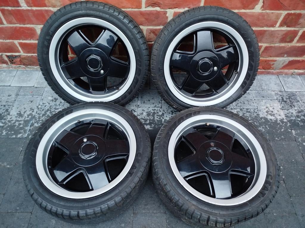 15 inch Ford rs / Ronal velgen 4x108, Auto-onderdelen, Banden en Velgen, Ophalen, 15 inch, Band(en)