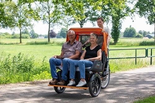 Van Raam Familiefiets Fietstaxi Foodtruck Bakfiets Cargobike, Enlèvement, Utilisé, 2 enfants, Autres marques