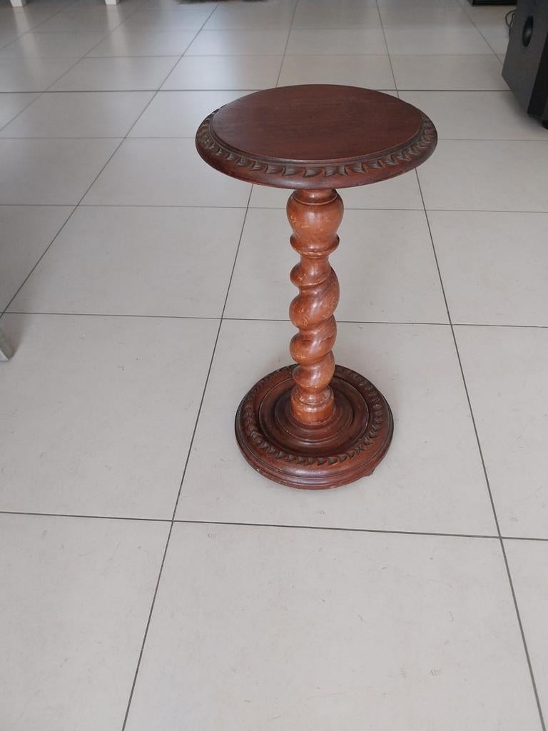 Houten piedestal, Antiquités & Art, Enlèvement ou Envoi