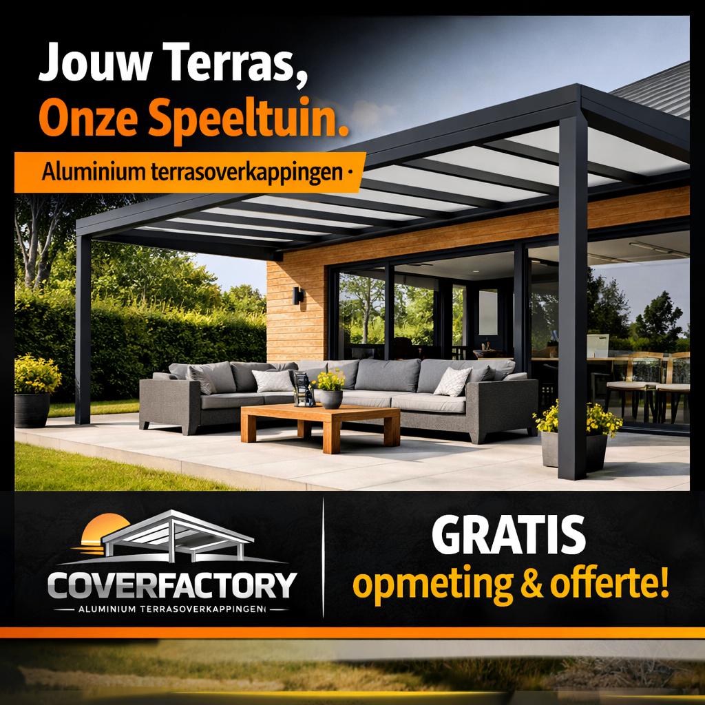 Lamellendak Overkappingen - Opmeting & Offerte, Tuin en Terras, Overkappingen, Ophalen of Verzenden