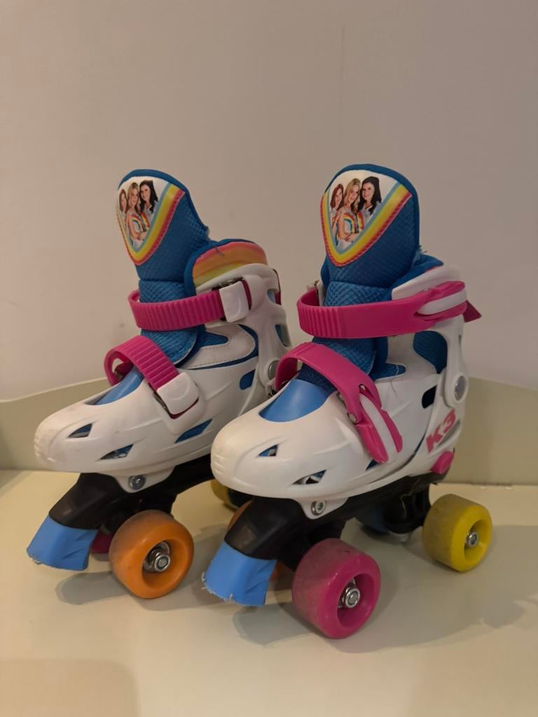 Rolschaatsen K3, Kinderen en Baby's, Ophalen of Verzenden, Verstelbaar, Gebruikt, Kinderen