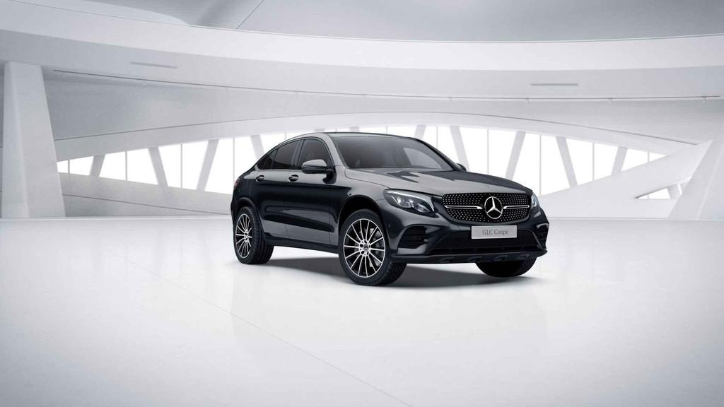 Mercedes-Benz GLC-Klasse 250 4MATIC Coupé AMG Line | Panora, Auto's, Mercedes-Benz, Automaat, Stof, Gebruikt, 4 cilinders