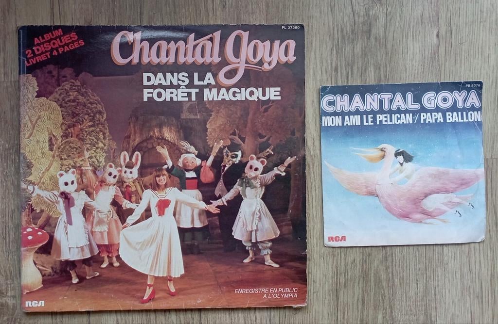 Vinyles Chantal Goya 33T et 45T, CD & DVD, Enlèvement ou Envoi