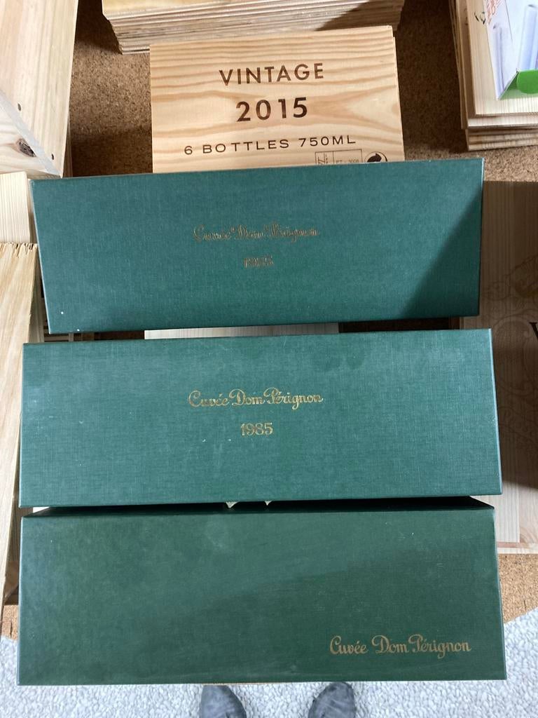 Lege champagne dozen, Enlèvement, Comme neuf, Champagne