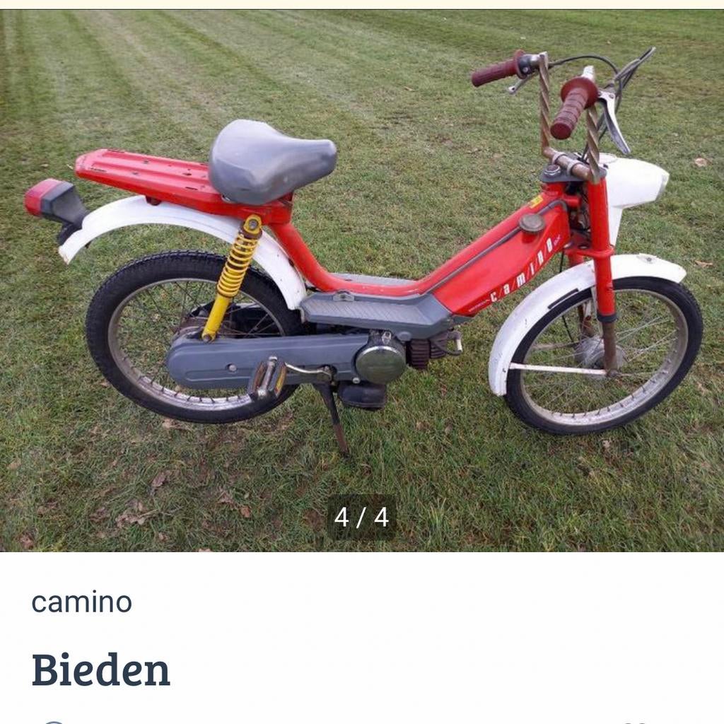 Honda Camino origineel DX PA50 M, Fietsen en Brommers, Ophalen, Gebruikt, Overige modellen, Klasse A (25 km/u)
