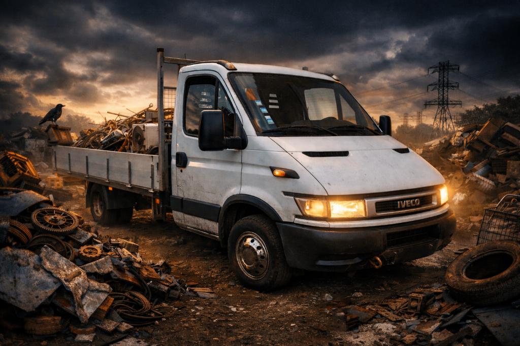 Oude ijzer ophalen, Ophalen, Gebruikt, IJzer