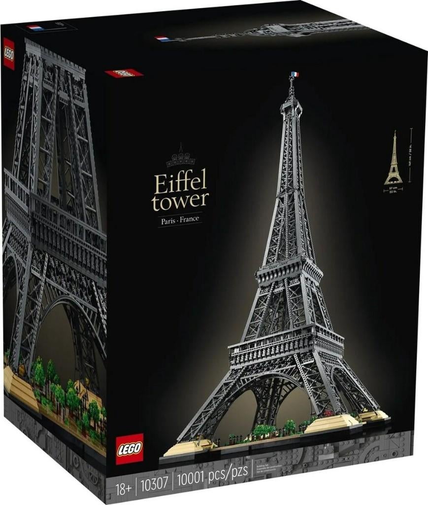 Lego 10307 Eiffeltoren huren - Icons, Kinderen en Baby's, Ophalen of Verzenden, Complete set, Lego