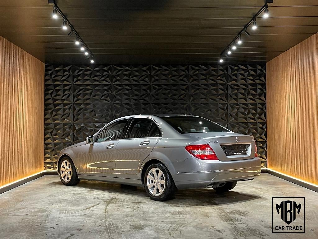 ✅Mercedes C200 CDI BE Avantgarde GARANTIE Automaat Xenon GPS, Achterwielaandrijving, 4 cilinders, Leder en Stof, Bedrijf