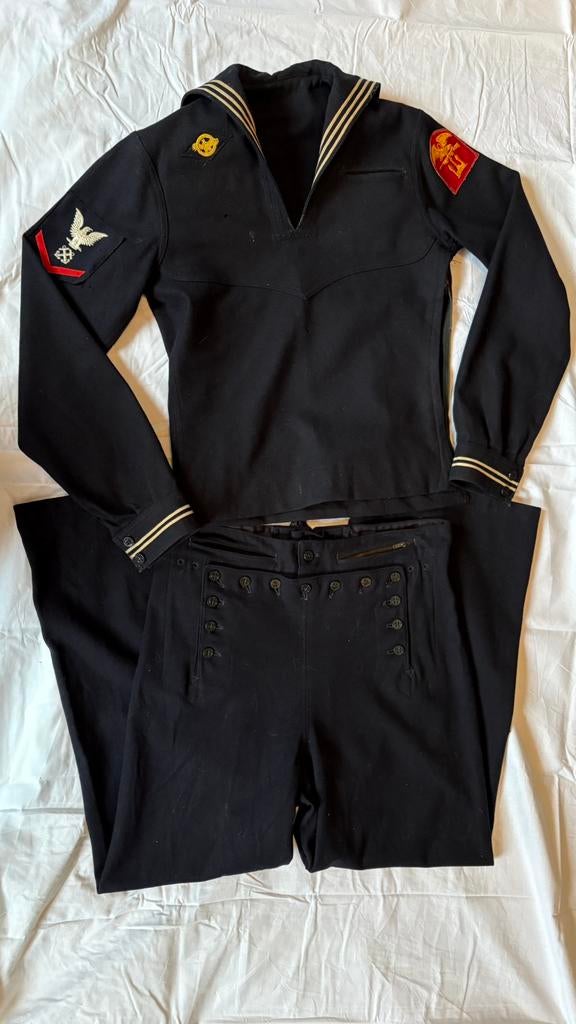 Teneu US NAVY 1944 - nominative, Verzamelen, Militaria | Algemeen, Verzenden, Marine, Kleding of Schoenen